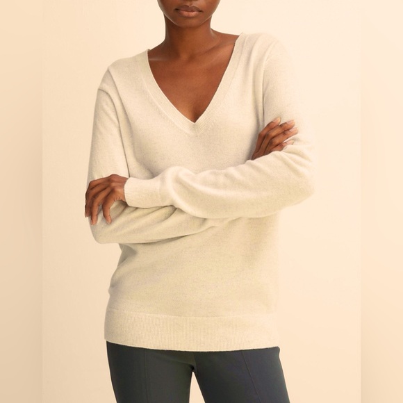 Vince Cashmere Weekend V-Neck Sweater
